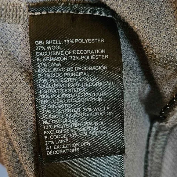 The North Face Quarter-Zip Shirt | Women's Size Large | Flashdry | Gray - Picture 8 of 8